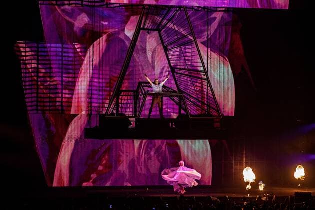2022-06-02 23:15:56 AMSTERDAM - Armin van Buuren will perform in the Ziggo Dome. The Dutch DJ is in Amsterdam with his new This Is Me show, called Feel Again. ANP PAUL BERGEN netherlands out - belgium out