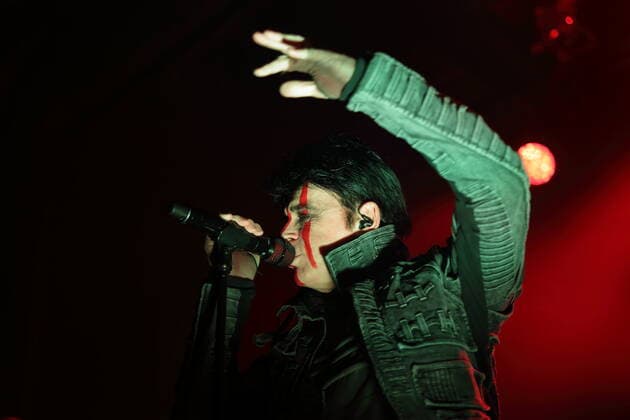 Gary Numan bei einem Konzert im Columbia Theater in Berlin, 2. Juni 2022. Gary Numan Konzert Berlin