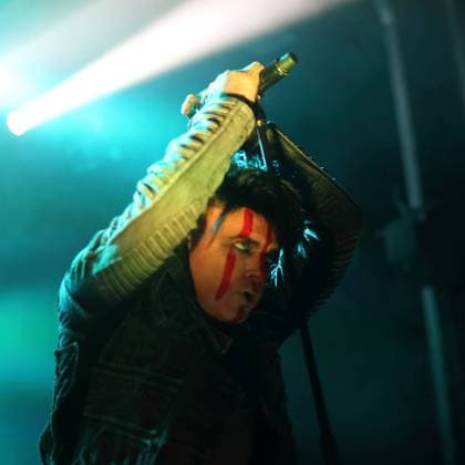 Gary Numan bei einem Konzert im Columbia Theater in Berlin, 2. Juni 2022. Gary Numan Konzert Berlin