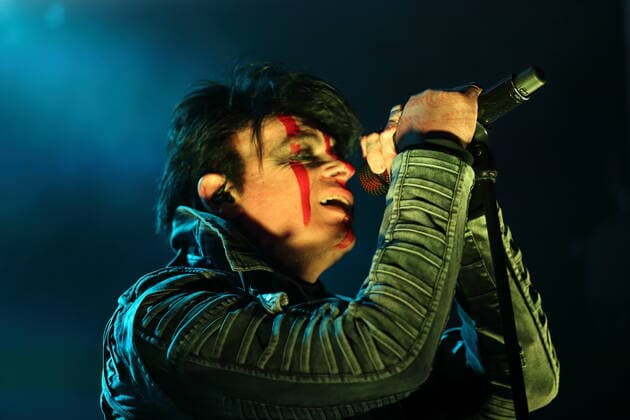 Gary Numan bei einem Konzert im Columbia Theater in Berlin, 2. Juni 2022. Gary Numan Konzert Berlin
