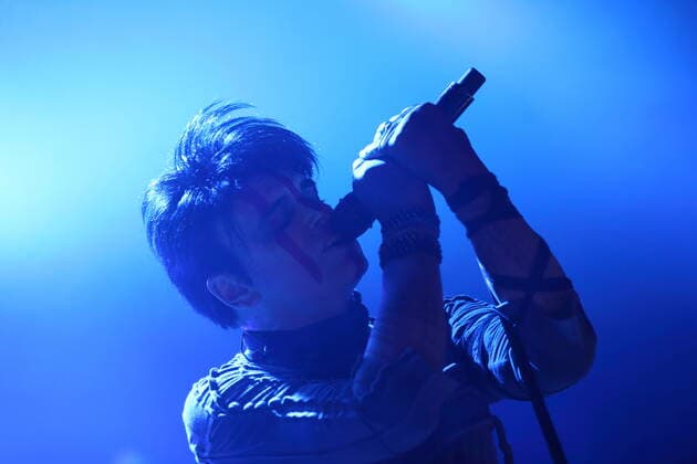 Gary Numan bei einem Konzert im Columbia Theater in Berlin, 2. Juni 2022. Gary Numan Konzert Berlin