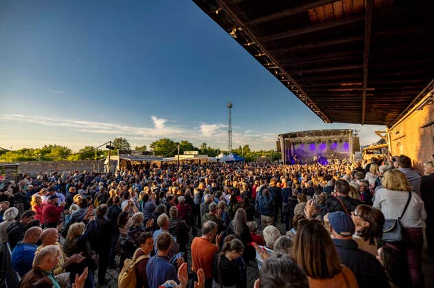 Gianna Nannini live bei einem Konzert ihrer La Differenza -Tour im Zughafen. Erfurt, 02.06.2022