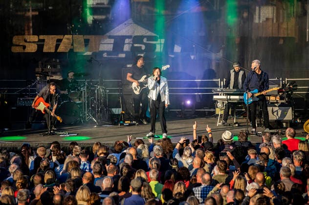 Gianna Nannini live bei einem Konzert ihrer La Differenza -Tour im Zughafen. Erfurt, 02.06.2022