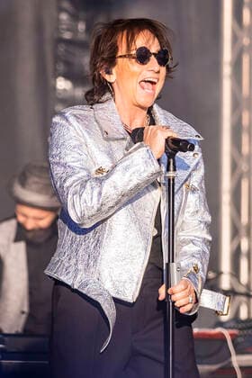 Gianna Nannini live bei einem Konzert ihrer La Differenza -Tour im Zughafen. Erfurt, 02.06.2022