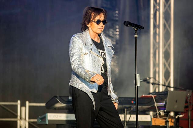 Gianna Nannini live bei einem Konzert ihrer La Differenza -Tour im Zughafen. Erfurt, 02.06.2022