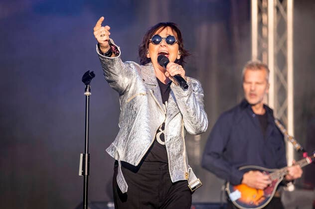Gianna Nannini live bei einem Konzert ihrer La Differenza -Tour im Zughafen. Erfurt, 02.06.2022