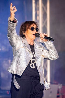 Gianna Nannini live bei einem Konzert ihrer La Differenza -Tour im Zughafen. Erfurt, 02.06.2022