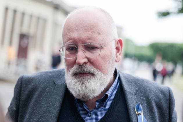 June 4, 2022, Wroclaw, Wroclaw, Poland: The Left Convention entitled - Europe of equal opportunities was held in Wroclaw. Frans Timmermans was the special guest in pic: Frans Timmermans Wroclaw Poland - ZUMAz123 20220604_zip_z123_030 Copyright: xKrzysztofxZatyckix