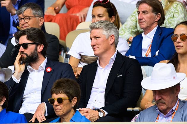 Bastian Schweinsteiger CELEBRITES : Roland Garros 2022 - Internationaux de France - 04 06 2022 FedericoPestellini Panoramic 