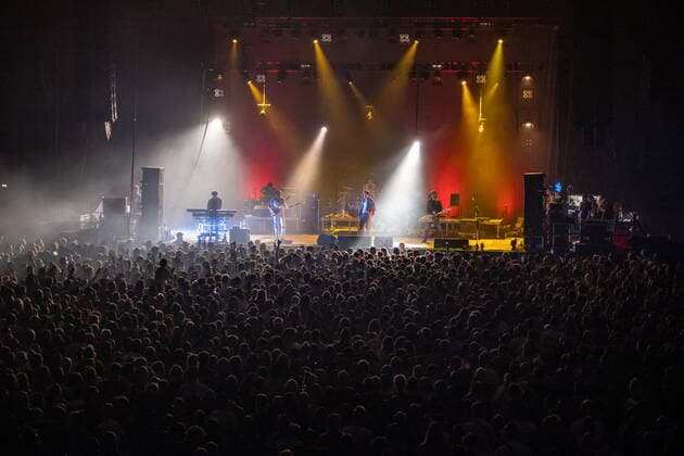 Innsbruck 04.06.2022, Olympiahalle, Innsbruck, AUT, Wanda Konzert, im Bild Band Wanda the Austrian band Wanda during a concert of Wanda at the Olympiahalle in Innsbruck, Austria on 2022 06 04. Expa