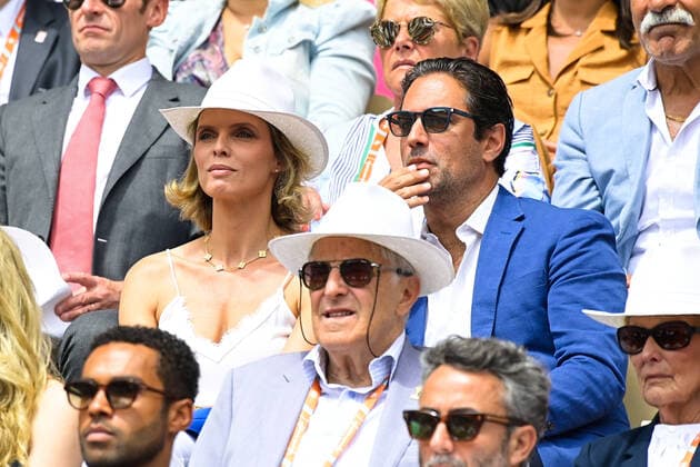 Sylvie Tellier CELEBRITES : Roland Garros 2022 - Internationaux de France - 05 06 2022 FedericoPestellini Panoramic 