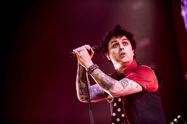 Green Day live in Copenhagen, Denmark Copenhagen, Denmark. 07th, June 2022. The American rock band Green Day performs a live concert at Forum at Frederiksberg, Copenhagen. Here lead singer and musician Billie Joe Armstrong is seen live on stage. Copenhagen Denmark  Copyright: xGonzalesxPhoto LassexLagonix