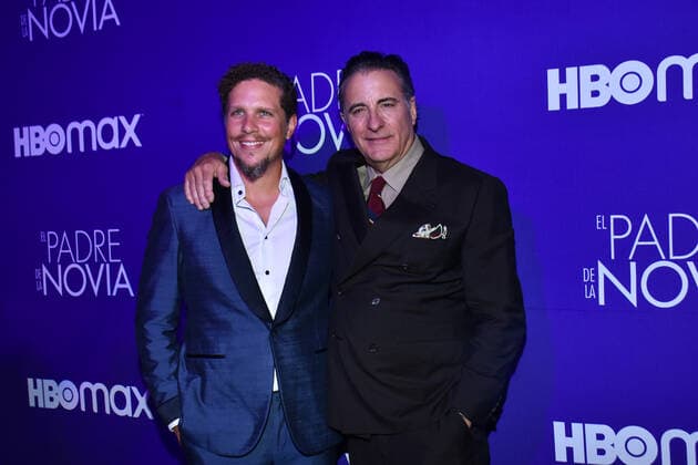 June 7, 2022, Mexico City, Mexico City, Mexico: June 7, 2022, Mexico City, Mexico: Andy Garcia and Gary Alazraki attend at violet carpet of Father of the Bride screening launch at Hacienda de los Morales. On Jun 7, 2022 in Mexico City, Mexico. Mexico City Mexico - ZUMAe321 20220607_zia_e321_152 Copyright: xCarlosxTischlerx xEyepixxGroupx