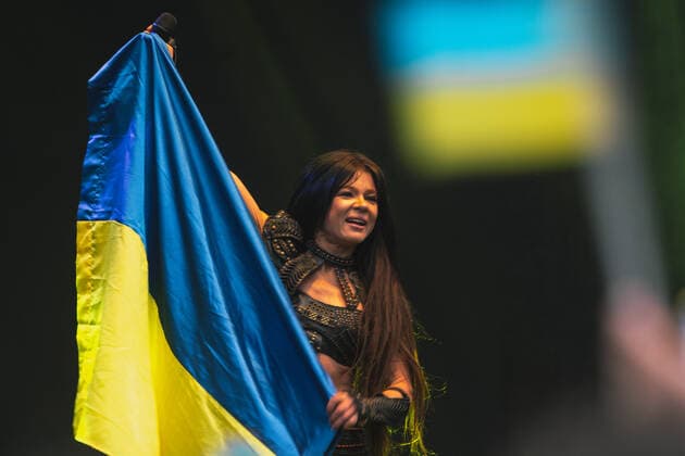 Benefit Concert For Supporting Ukrainian In Essen Ukrainian singer Ruslana sings during the Benefit concert held in support of the Ukrain people who affected by the war in Kennedy square in Essen, Germany on June 7, 2022 Essen Germany  Copyright: xYingxTangx originalFilename: tang-notitle220607_npYrw.jpg