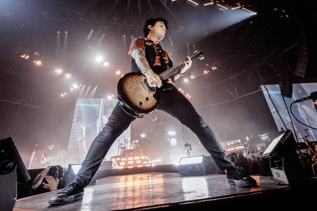 Green Day live in Copenhagen, Denmark Copenhagen, Denmark. 07th, June 2022. The American rock band Green Day performs a live concert at Forum at Frederiksberg, Copenhagen. Here lead singer and musician Billie Joe Armstrong is seen live on stage. Copenhagen Denmark  Copyright: xGonzalesxPhoto ThomasxRungstromx