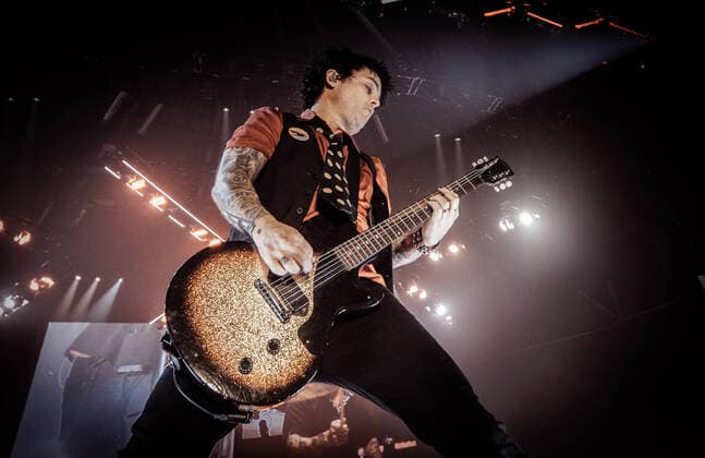 Green Day live in Copenhagen, Denmark Copenhagen, Denmark. 07th, June 2022. The American rock band Green Day performs a live concert at Forum at Frederiksberg, Copenhagen. Here lead singer and musician Billie Joe Armstrong is seen live on stage. Copenhagen Denmark  Copyright: xGonzalesxPhoto ThomasxRungstromx