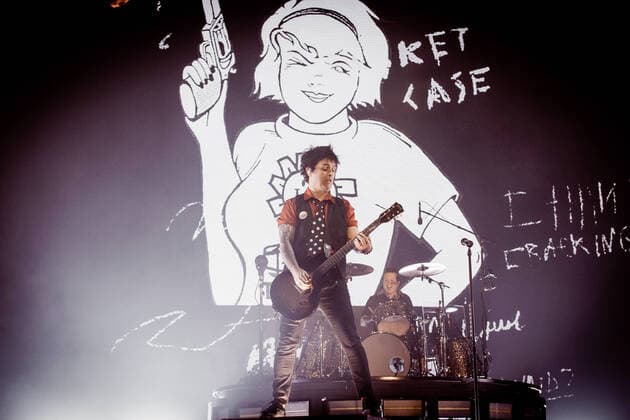 Green Day live in Copenhagen, Denmark Copenhagen, Denmark. 07th, June 2022. The American rock band Green Day performs a live concert at Forum at Frederiksberg, Copenhagen. Here lead singer and musician Billie Joe Armstrong is seen live on stage. Copenhagen Denmark  Copyright: xGonzalesxPhoto ThomasxRungstromx