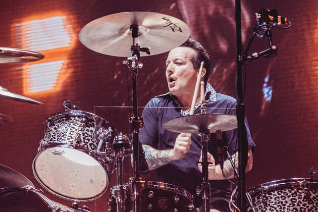 Green Day live in Copenhagen, Denmark Copenhagen, Denmark. 07th, June 2022. The American rock band Green Day performs a live concert at Forum at Frederiksberg, Copenhagen. Here drummer Tre Cool is seen live on stage. Copenhagen Denmark  Copyright: xGonzalesxPhoto ThomasxRungstromx