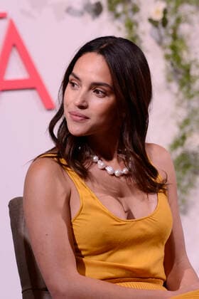 June 8, 2022, Mexico City, Mexico City, Mexico: June 8, 2022, Mexico City, Mexico: Actress Adria Arjona attends a film press conference to promote Father of the Bride at St. Regis Hotel. On Jun 8, 2022 in Mexico City, Mexico. Mexico City Mexico - ZUMAe321 20220608_zia_e321_028 Copyright: xCarlosxTischlerx xEyepixxGroupx