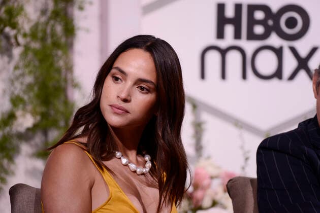 June 8, 2022, Mexico City, Mexico City, Mexico: June 8, 2022, Mexico City, Mexico: Actress Adria Arjona attends a film press conference to promote Father of the Bride at St. Regis Hotel. On Jun 8, 2022 in Mexico City, Mexico. Mexico City Mexico - ZUMAe321 20220608_zia_e321_032 Copyright: xCarlosxTischlerx xEyepixxGroupx
