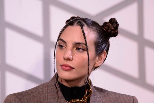 June 8, 2022, Mexico City, Mexico City, Mexico: June 8, 2022, Mexico City, Mexico: Actress Macarena Achaga attends a film press conference to promote Father of the Bride at St. Regis Hotel. On Jun 8, 2022 in Mexico City, Mexico. Mexico City Mexico - ZUMAe321 20220608_zia_e321_058 Copyright: xCarlosxTischlerx xEyepixxGroupx