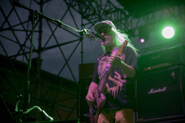 Italy: Dinosaur Jr live in Bologna The Central Binario of DumBO Space in Bologna hosted the Dinosaur JR concert for the first evening of Nova Festival 2022. Bologna Emilia-Romagna Italy Copyright: CarloxVergani