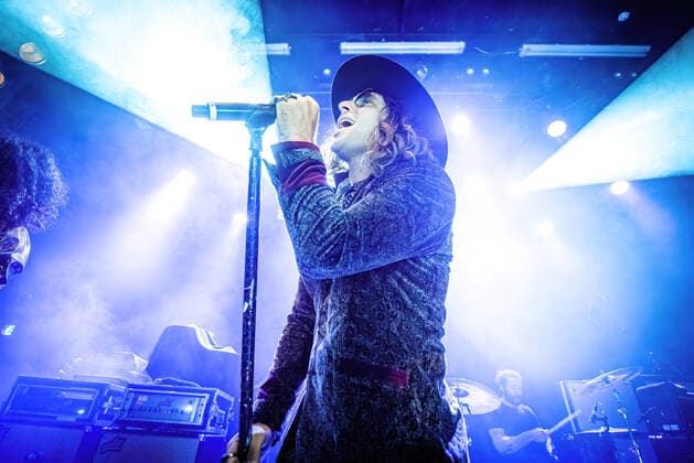 Dirty Honey live in Aarhus, Denmark Aarhus, Denmark. 08th, June 2022. The American rock band Dirty Honey performs a live concert at Train in Aarhus. Here singer Marc LaBelle is seen live on stage. Aarhus Denmark  Copyright: xGonzalesxPhoto SebastianxDammarkx