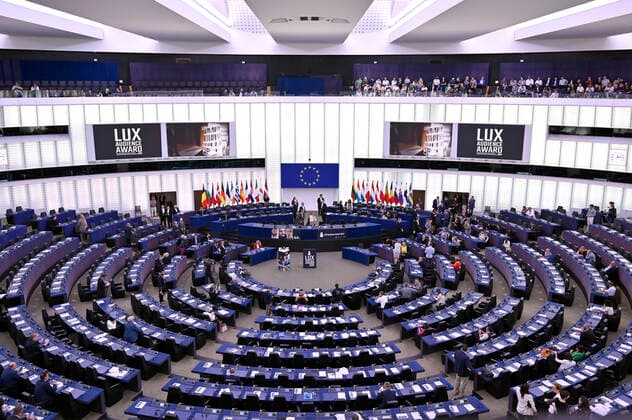 Verleihung des Lux Publikumspreises 2022 im Plenarsaal des Europäischen Parlaments. Straßburg, 08.06.2022