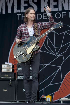 Myles Kennedy and Company perform on the Second Stage on Day One of Download Festival at Donington Park in Leicestershire, England. JUNE 10th 2022  DFLx22190