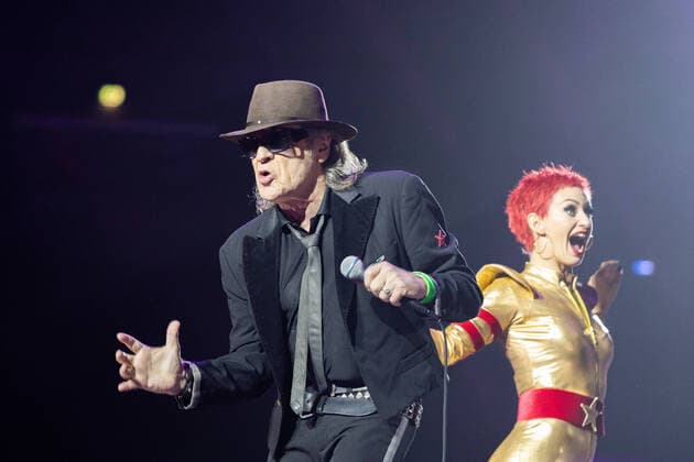 Bilder des Jahres 2022, Entertainment 06 Juni Entertainment Themen der Woche KW23 Entertainment Bilder des Tages Udo Lindenberg mit dem Programm Udopium Live beim Live Auftritt in der Lanxess Arena Köln, 10.06.2022 Köln Deutz nrw Deutschland *** Udo Lindenberg with the program Udopium Live at the live performance in the Lanxess Arena Cologne, 10 06 2022 Cologne Deutz nrw Germany