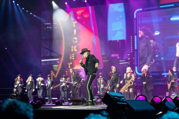 Udo Lindenberg mit dem Programm Udopium Live beim Live Auftritt in der Lanxess Arena Köln, 10.06.2022 Köln Deutz nrw Deutschland