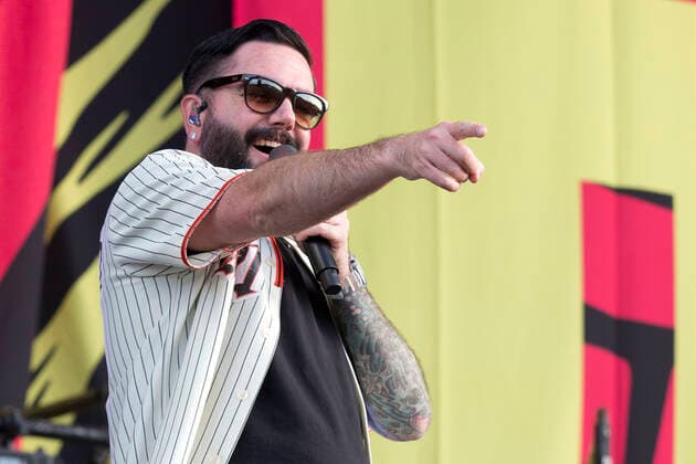 A Day To Remember perform on the main stage on Day One of Download Festival at Donington Park in Leicestershire, England. JUNE 10th 2022  DFLx22190