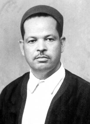 Portrait de Mohamed El Asghar Kerkeni, Tunisia, 1942 1062_05_M_-12823-