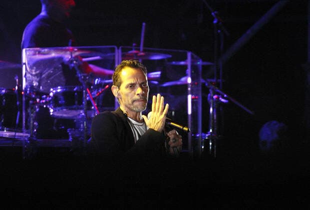 FOTO IPP MIPA ASSAGO 10 6 2022 CONCERTO MARC ANTHONY NELLA FOTO : IL CANTANTE MARC ANTHONY, MARCO ANTONIO MUNIZ Italy Photo Press - World Copyright