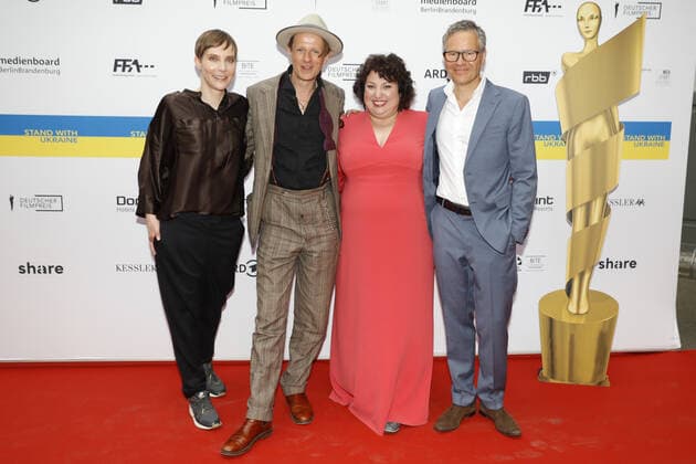 Entertainment Bilder des Tages Nominiertenabend DEUTSCHER FILMPREIS 2022 Claudia Steffen, Alexander Scheer und Meltem Kaptan und Christoph Friedel beim Nominiertenabend DEUTSCHER FILMPREIS 2022 am 11. Juni 2022 im BITE BY RITTER RICHARD in Berlin. 09.06.2022 Copyright: xEventpressxGolejewskix