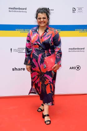 Sara Fazilat beim Nominiertenabend zum Deutschen Filmpreis 2022 im BITE by Ritter Richard. Berlin, 11.06.2022