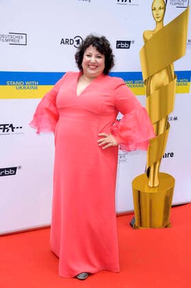 Meltem Kaptan beim Nominiertenabend zum Deutschen Filmpreis 2022 im BITE by Ritter Richard. Berlin, 11.06.2022
