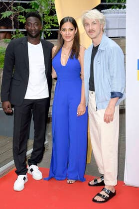 Farba Dieng, Nilam Farooq und Albrecht Schuch beim Nominiertenabend zum Deutschen Filmpreis 2022 im BITE by Ritter Richard. Berlin, 11.06.2022