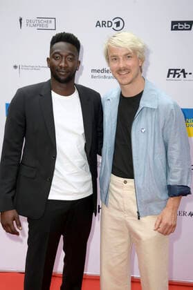 Farba Dieng und Albrecht Schuch beim Nominiertenabend zum Deutschen Filmpreis 2022 im BITE by Ritter Richard. Berlin, 11.06.2022