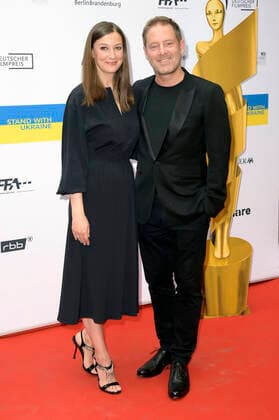 Alexandra Maria Lara und Florian Gallenberger beim Nominiertenabend zum Deutschen Filmpreis 2022 im BITE by Ritter Richard. Berlin, 11.06.2022