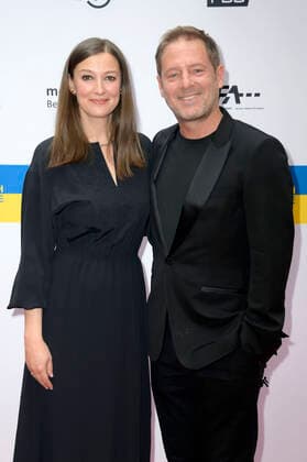 Alexandra Maria Lara und Florian Gallenberger beim Nominiertenabend zum Deutschen Filmpreis 2022 im BITE by Ritter Richard. Berlin, 11.06.2022