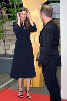 Alexandra Maria Lara und Florian Gallenberger beim Nominiertenabend zum Deutschen Filmpreis 2022 im BITE by Ritter Richard. Berlin, 11.06.2022