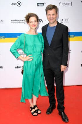 Uta Spikermann und Benjamin Herrmann beim Nominiertenabend zum Deutschen Filmpreis 2022 im BITE by Ritter Richard. Berlin, 11.06.2022