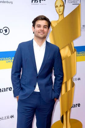 Lucas Reiber beim Nominiertenabend zum Deutschen Filmpreis 2022 im BITE by Ritter Richard. Berlin, 11.06.2022