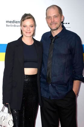 Saskia Rosendahl und Godehard Giese beim Nominiertenabend zum Deutschen Filmpreis 2022 im BITE by Ritter Richard. Berlin, 11.06.2022