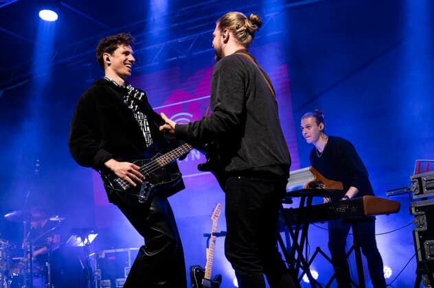 Tim Kamrad live bei der Antenne Thüringen Party Tour 2022. Wasungen, 11.06.2022