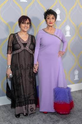 NY: 75th TONY awards Chita Rivera (R) attends 75th TONY awards at Radio City Music Hall New York New York United States Copyright: LevxRadin