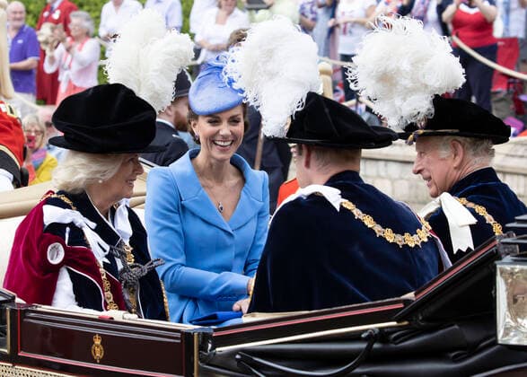 Entertainment Themen der Woche KW24 Entertainment Bilder des Tages . 13 06 2022. Windsor , United Kingdom. Kate Middleton at the Garter Day service at Windsor Castle, United Kingdom.  xStephenxLockx xi-Imagesx IIM-23506-0009