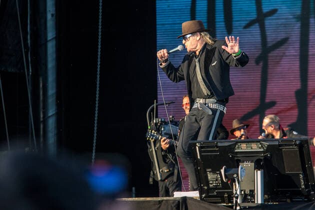 Der Panikrocker Udo Lindenberg begeistert 16000 Menschen auf der Leipziger Festwiese. Aktuell ist der Hamburger Musiker auf Udopium Tour 2022 mit dem Panikorchester unterwegs.
