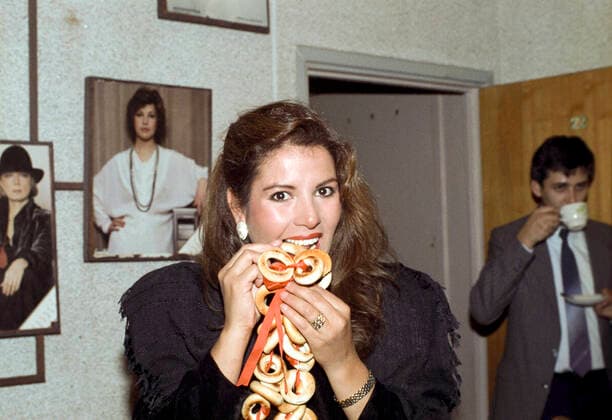 Mexican Cinema Days in Moscow 8212395 01.10.1990 Mexican actress Patricia Rivera during the Mexican Cinema Days in Moscow. Galina Kmit Russia  Copyright: xGalinaxKmitx